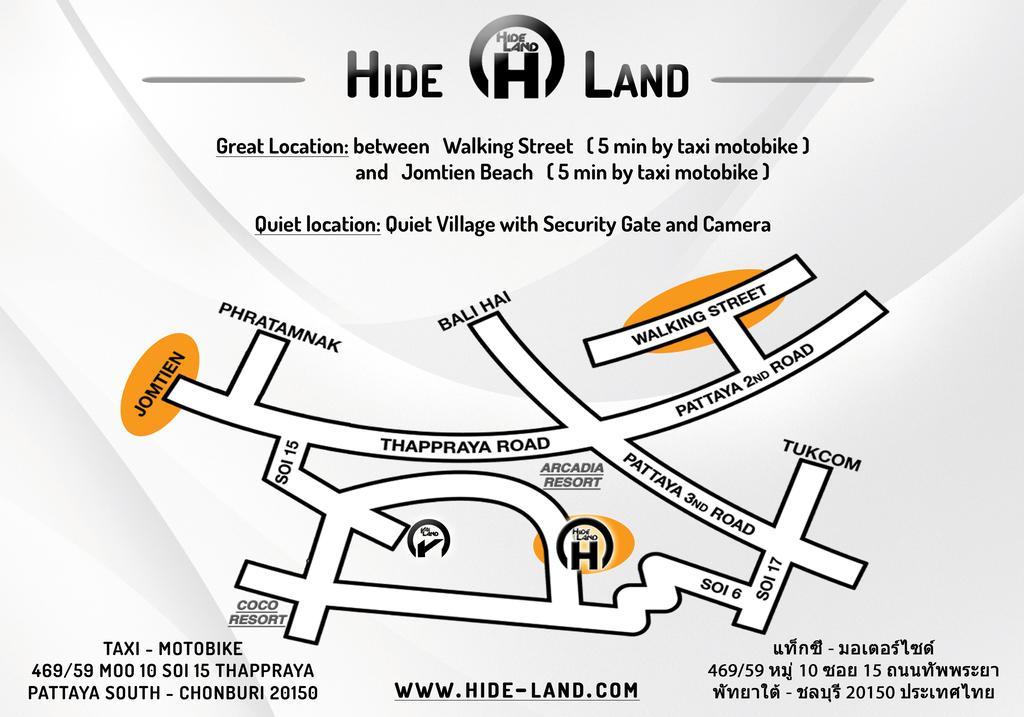 Hideland - The Luxury Tropical Villa Pattaya Exterior photo